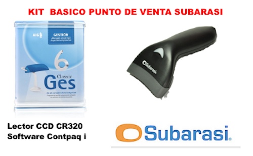Kit Punto de Venta, Subarasi Basico , Classic GES, CR320